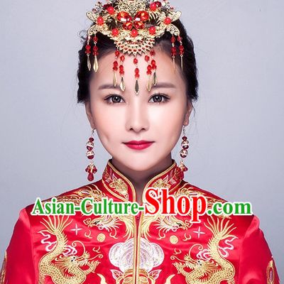 Top Chinese Bridal Hair Fascinators Jewellery Accessories Wedding Headpieces