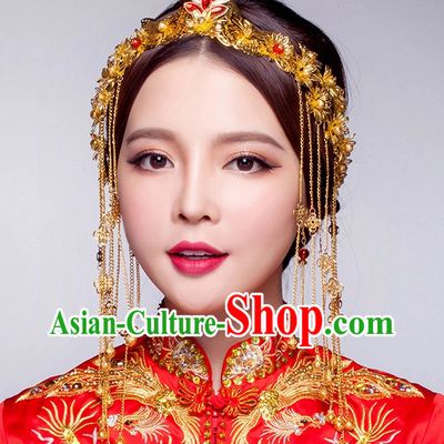 Top Chinese Bridal Hair Fascinators Jewellery