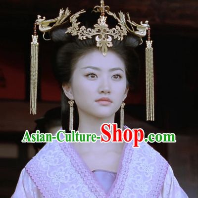Supreme Chinese Princess Phoenix Hair Fascinators Jewellery Accessories Wedding Headpieces