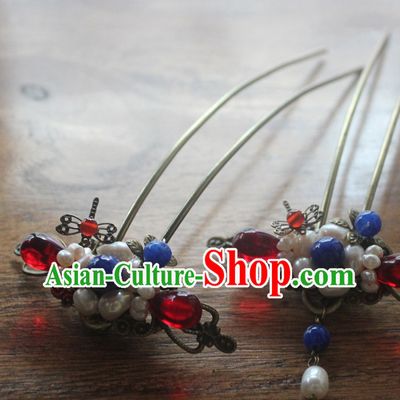 Chinese Traditional Hair Accessories Combs Fascinators Headband Bridal Headpiece