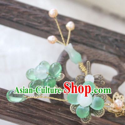Chinese Traditional Handmade Plum Blossom Hair Clips