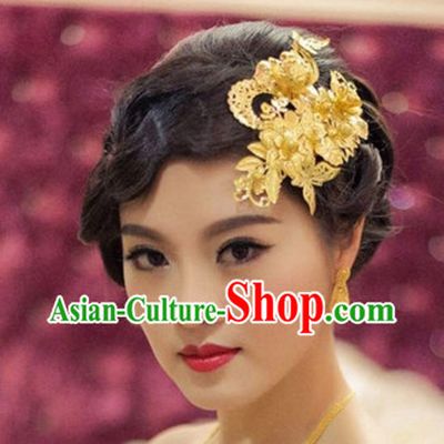 Chinese Empress Phoenix Hair Accessories Comb Fascinators Headbands Bridal Headpieces
