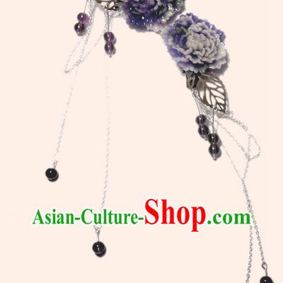 Chinese Empress Phoenix Hair Accessories Comb Fascinators Headbands Bridal Headpieces