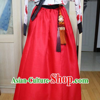 Asian Korean Hwang Jin Yi Hanbok Costumes for Women