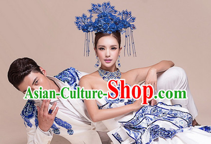 Chinese wedding tiaras bridal hair accessories bridal hair accessory