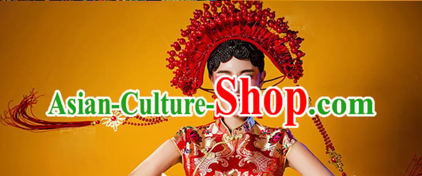 Chinese wedding tiaras bridal hair accessories bridal hair accessory Chinese wedding tiaras bridal hair accessories bridal hair accessory