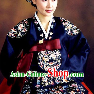 Korean Traditional Dress Ceremonial Costume for Women