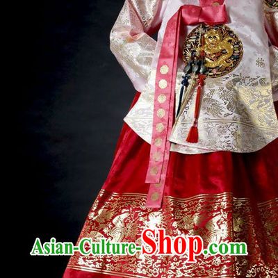 Dangui Korean Royal Costumes Traditional Korean Queen Princess Ceremony Costume for Women