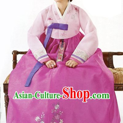 Korean Wedding Ceremonial Dress for Brides