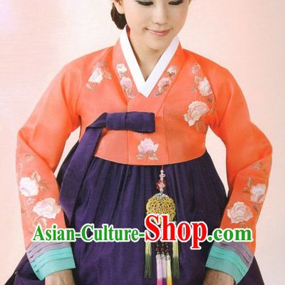 Korean Custom Made Hanbok Outfit for Women