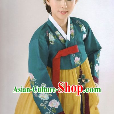 Korean Traditional Dress Custom Made Hanbok Outfit for Women