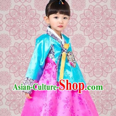 Korean Traditional Dangui Custom Made Hanbok Outfit for Kids