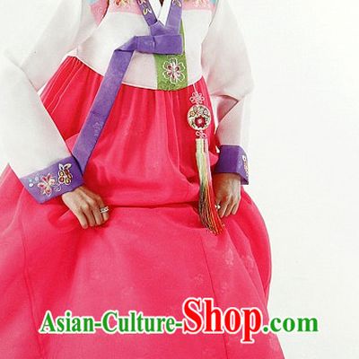 Top Korean Ceremonial Hanbok Clothing Asian Fashion Korean National Costumes