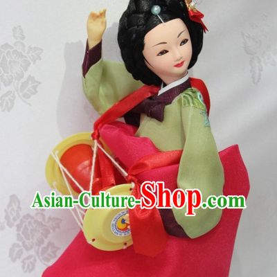 The Great Jang Geum Handmade Silk Figurine