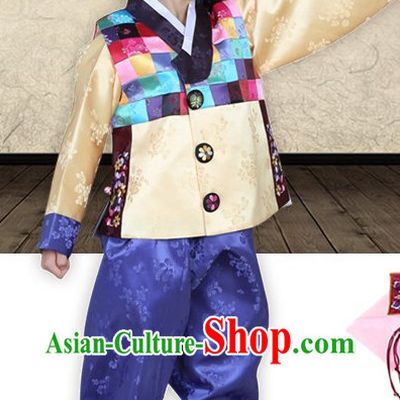 Top Traditional Korean Kids Fashion Kids Apparel Birthday Baby Clothes Boys Clothes and Hat
