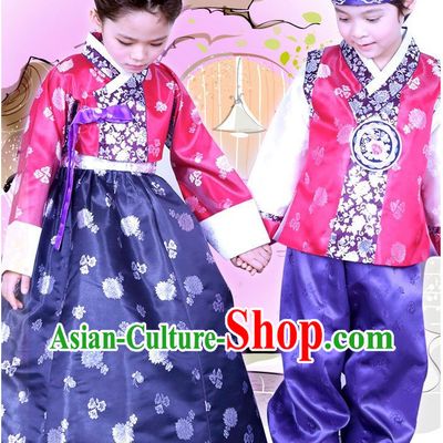 Korean Traditional Hanbok Clothing Dresses Kids Fashion Korean Products