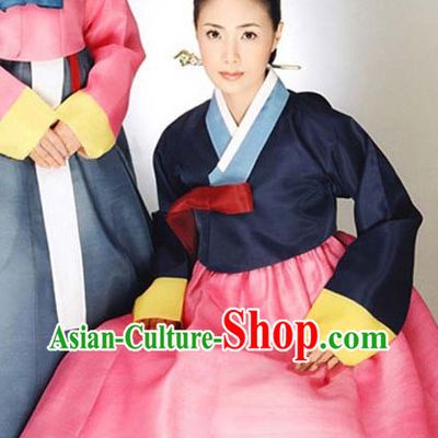 Top Korean Traditional Custom Made Hanbok Clothing Complete Set for Women