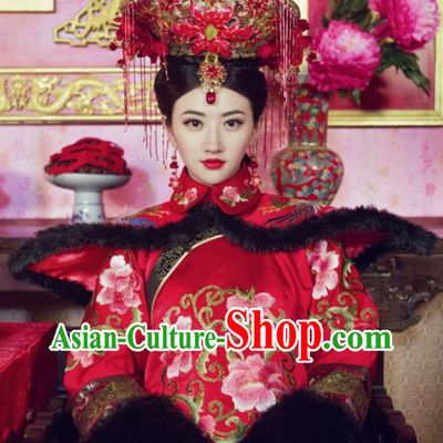 Chinese Empress Wedding Headwear Hair Jewellery Set
