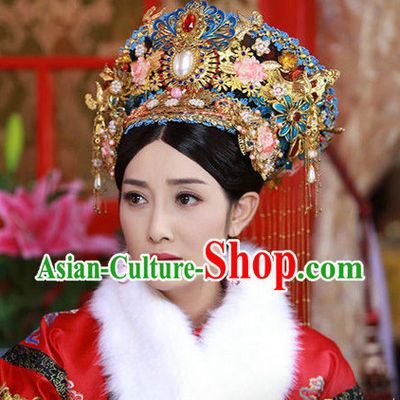 China Ancient Empress Handmade Imperial Royal Hat