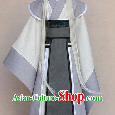 High Shoulder Chinese Superhero Costumes for Adults
