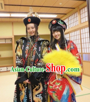 Top Chinese Empress Costumes and Phoenix Hat Top Chinese Empress Costumes and Phoenix Hat