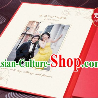 Wedding Photo Custom Made Wedding Guest Signatures Cloth Book