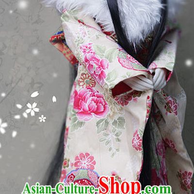 Asian Fashion Chinese Noblewomen Cosplay Costumes and Long Wig