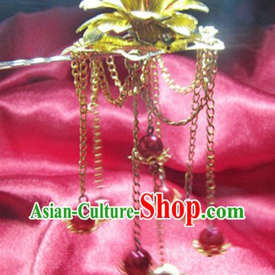 Chinese Traditional Handmade Flower Hair Clasp