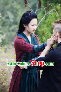 Chinese Traditional Swordswomen Costumes Chinese Traditional Swordswomen Costumes