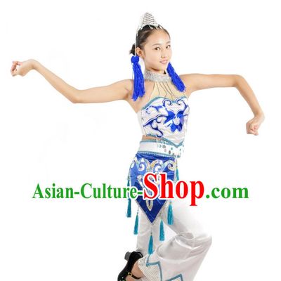 Chinese Costumes Ethnic China Nationality Group Costumes for Women