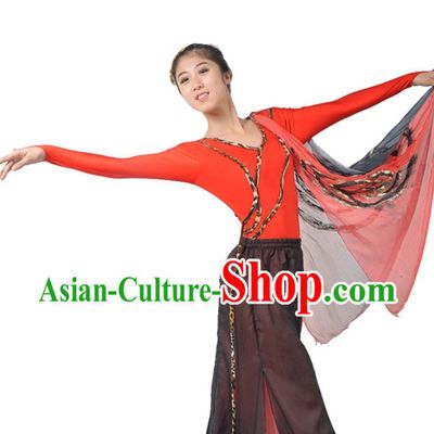 Chinese Dance Costumes Complete Set for Women