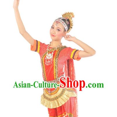 Indian Girls Dancewear Dance Costumes Complete Set for Women