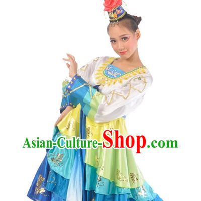 Korean Dance Costumes Complete Set for Women