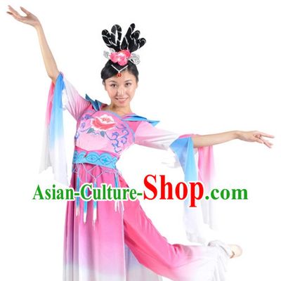 China Shop Chinese Classical Dance Costumes Girl Dancewear for Women