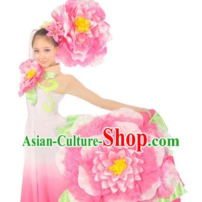 China Shop Chinese Flower Dance Attire for Women