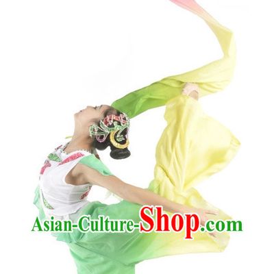 China Fan Dance Costumes Ballerina Costume Burlesque Costumes Salsa Costumes,