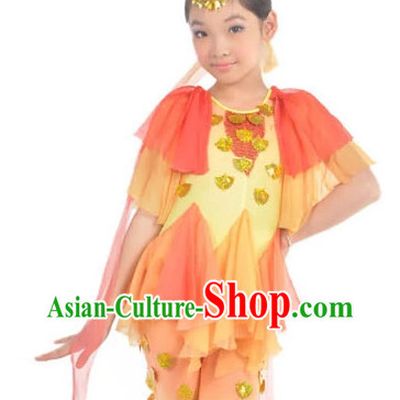 China Kids Dance Costumes Ballerina Costume Burlesque Costumes Salsa Costumes