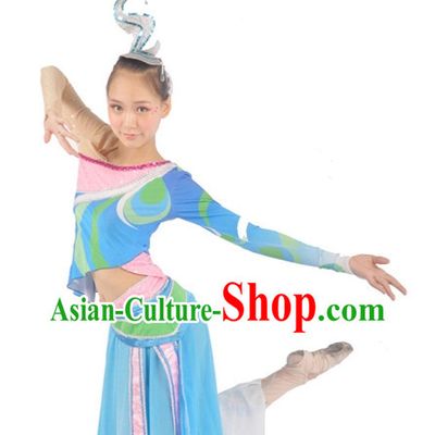 Custom Made Chinese Dance Costumes Ballerina Costume Burlesque Costumes Salsa Costumes
