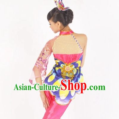 Custom Made Chinese Butterfly Dance Attire Costumes for Women