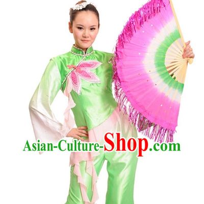 China Shop Chinese Fan Dancing Costumes Girl Dancewear for Women
