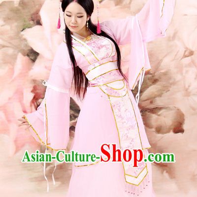 Custom Made Chinese Classical Fairy Costumes Team Dance Costumes