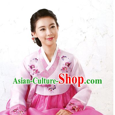 Folk Korean Formal Dresses for Women