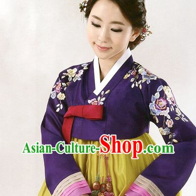 Korean Traditional Mother of the Groom Dresses Hanboks Complete Set