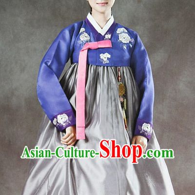 Korean Traditional Mother of the Groom Dresses Hanboks Complete Set