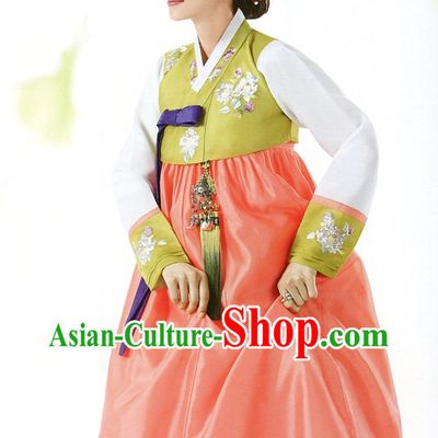 Korean Mother of the Bride Dresses Complete Set