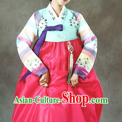 Korean Mother of the Bride Dresses Hanboks Complete Set