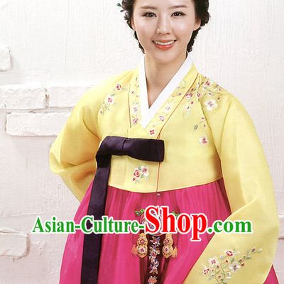 Korean Mother of the Bride Dress Hanboks Complete Set
