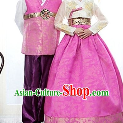Top South Korean Hanbok Wedding Dresses Complete Set for Couples