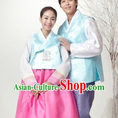Korean Couple Hanbok Dresses