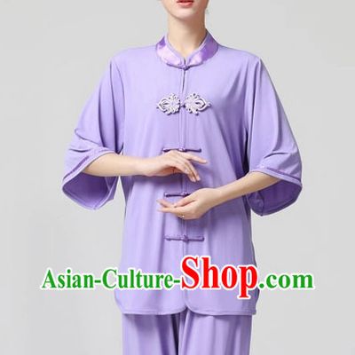 Top Asian China Tai Chi Short Sleeves Uniform